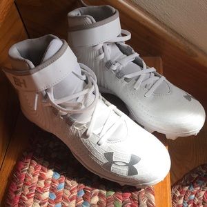 Boys' UA Harper 4 Mid RM Jr. Baseball Cleats